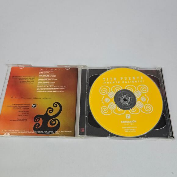 Tito Puente - Puente Caliente 2-Disc Music CD - MINT Condition - Picture 3 of 5